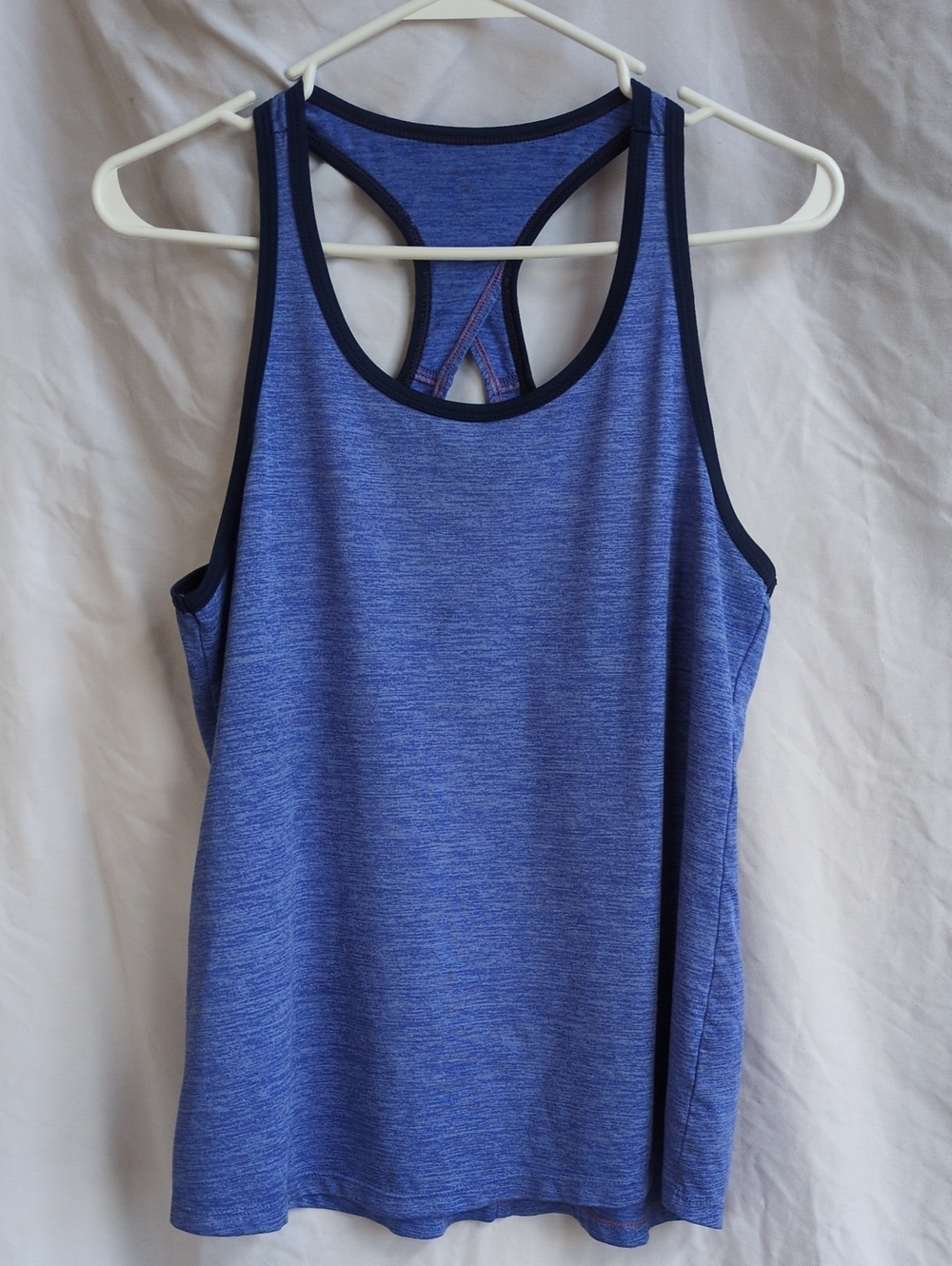 Women’s Blue Racerback Tank Top
